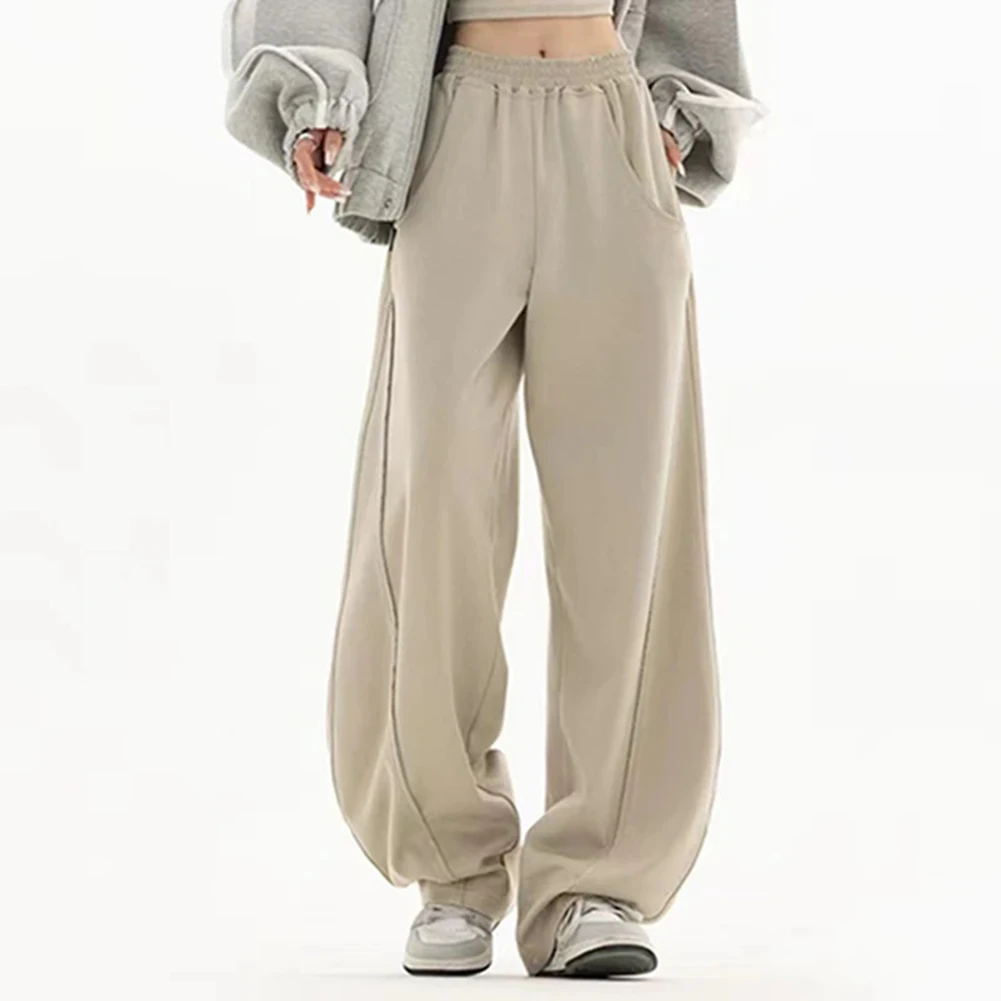 Autumn And Winter High Waist Pants Loose Pants Comfortable Loose Wide Leg Pants Sports Pants Vacation Wear Leisure Style