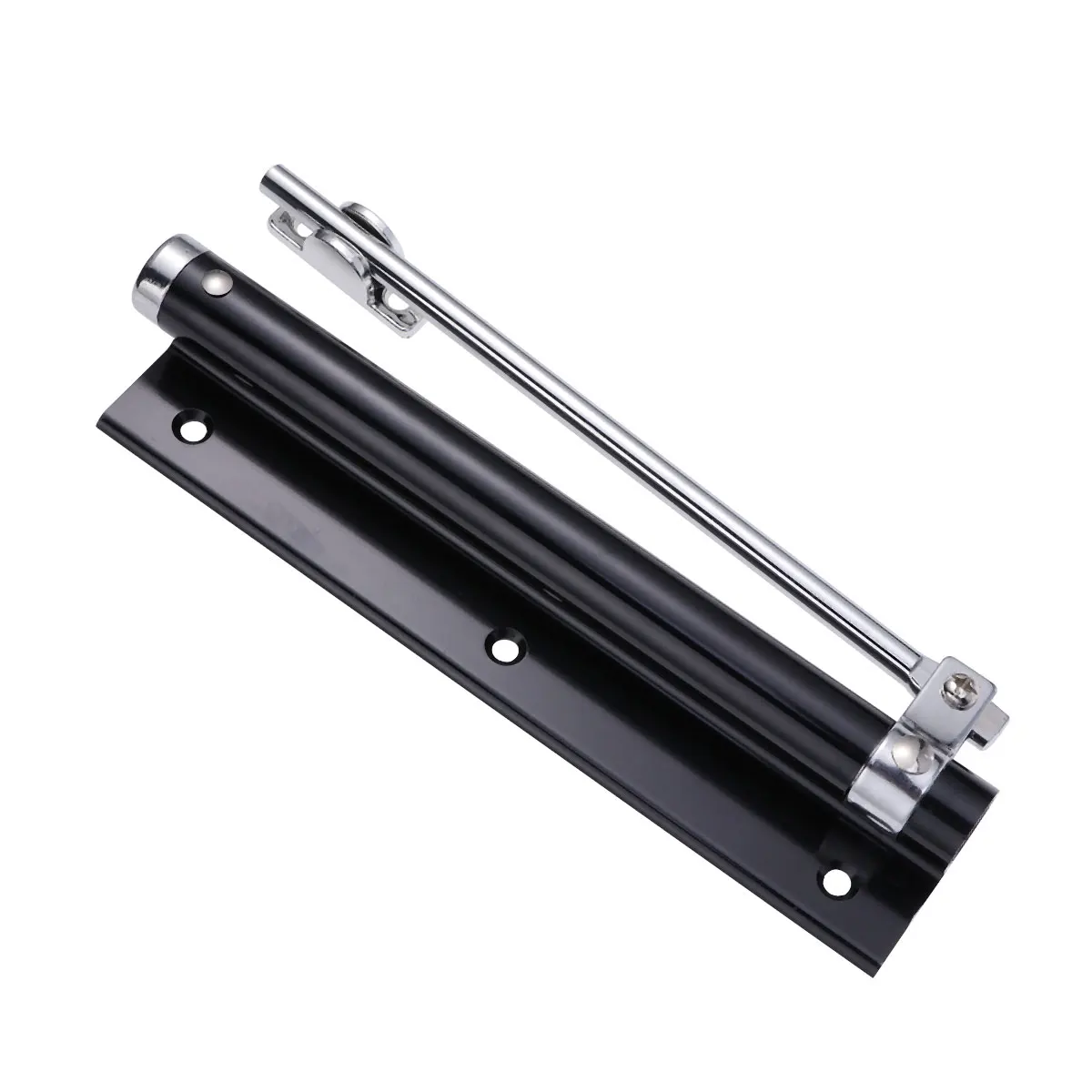 

Automatic Door Closer 35kg Max Weight Self Closing Hinge for Wood Door Indoor Use Adjustable Thrust Hidden Mechanism Soft Close