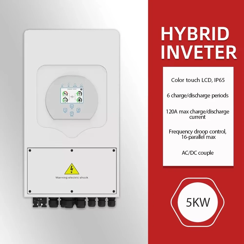 5KW 10KW 15KW  Hybrid Solar Storage System High Efficiency Pv Panel Kit for Rooftop Installation