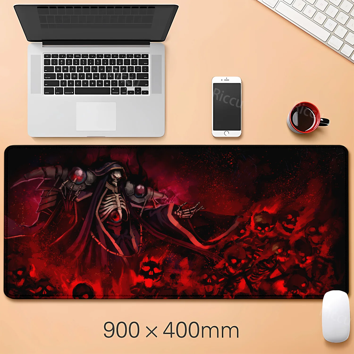 

Albedo Overlord mousepad Rubber XXL Cartoon Anime Gaming mouse pad Keyboard Mouse Mats Desk Mat Accessories for PC Mouse Carpet