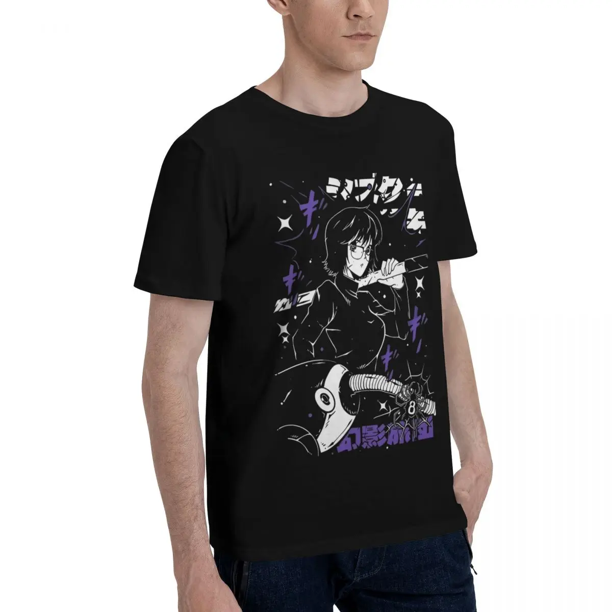 Shizuku Murasaki Gon Killua Hunter 100% Cotton Casual Breathable Confortable Cute Men's Clothing Deals Funny Shirt