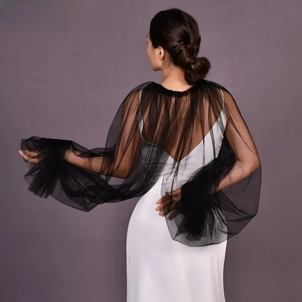 New Puff Sleeve Long Puff Sleeve Blouse Solid Detachable Ruffled Blouse Lightweight False Collar Wedding