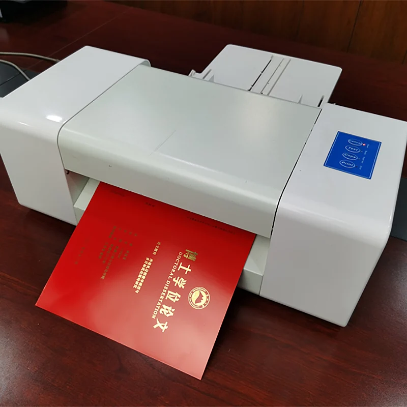 

LY 400 A/B/C/D Foil Press Printing Machine 400W Low-temp Hot Stamping 360mm Feeding Width Coreldraw Software 300DPI Resolution