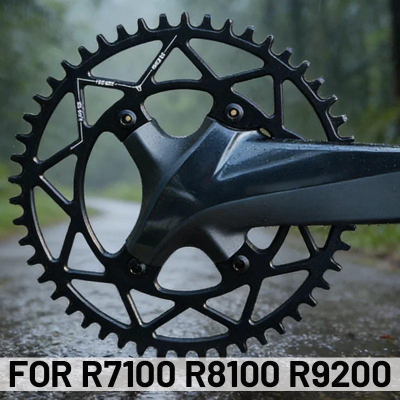 

For Shimano R7100 R8100 R9200 Chainring 110bcd 4 Arm Star 36t 40t 42 44t 46 48t 50t 52 54t 56 58t 60t Chainring Aero Road Plates