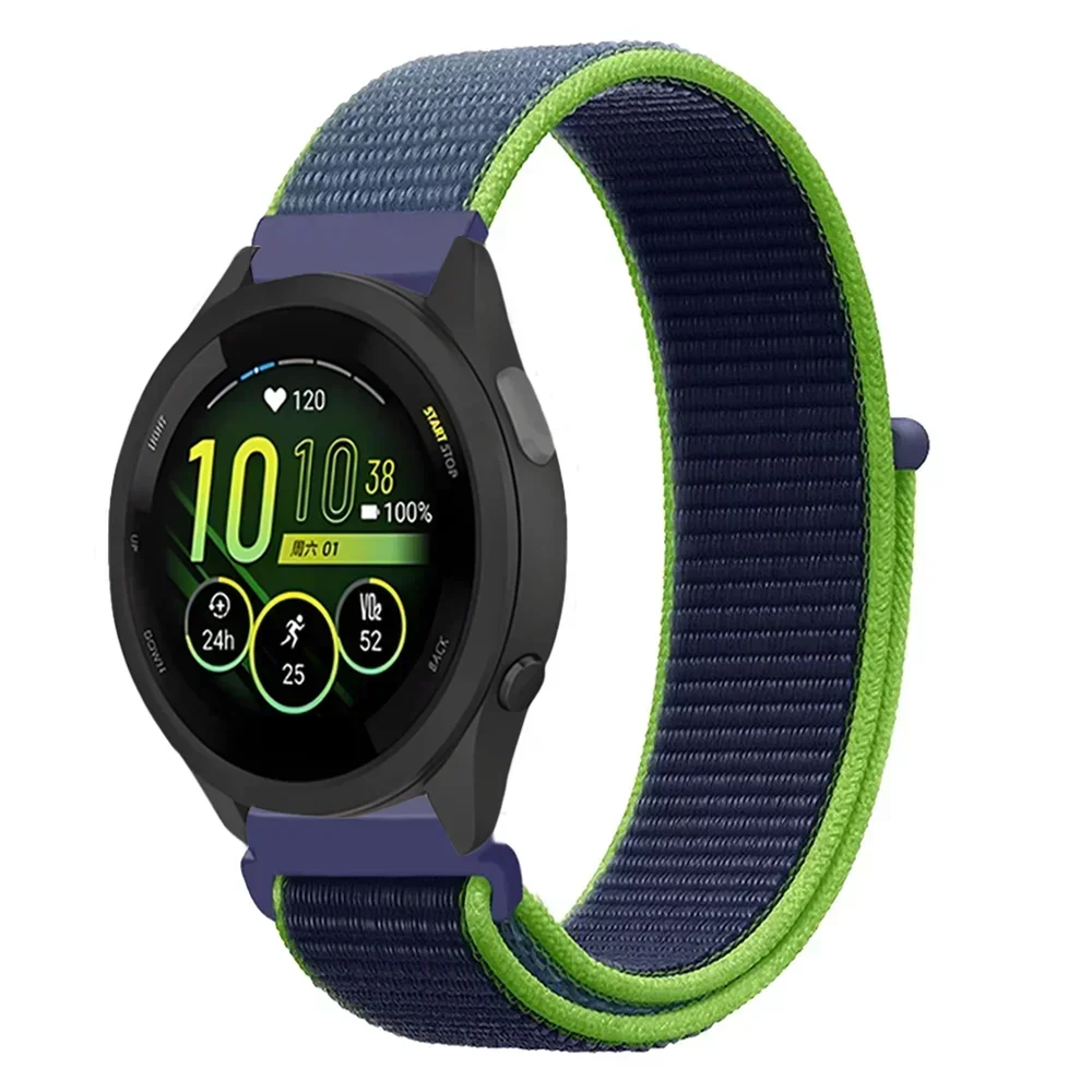 20 mm 22 mm Nylonarmband für Garmin Forerunner 970 965 955 570 265 165 55 Sportarmband Garmin für Venu 3 Vivoactive 6 5 Armband – Detail 24