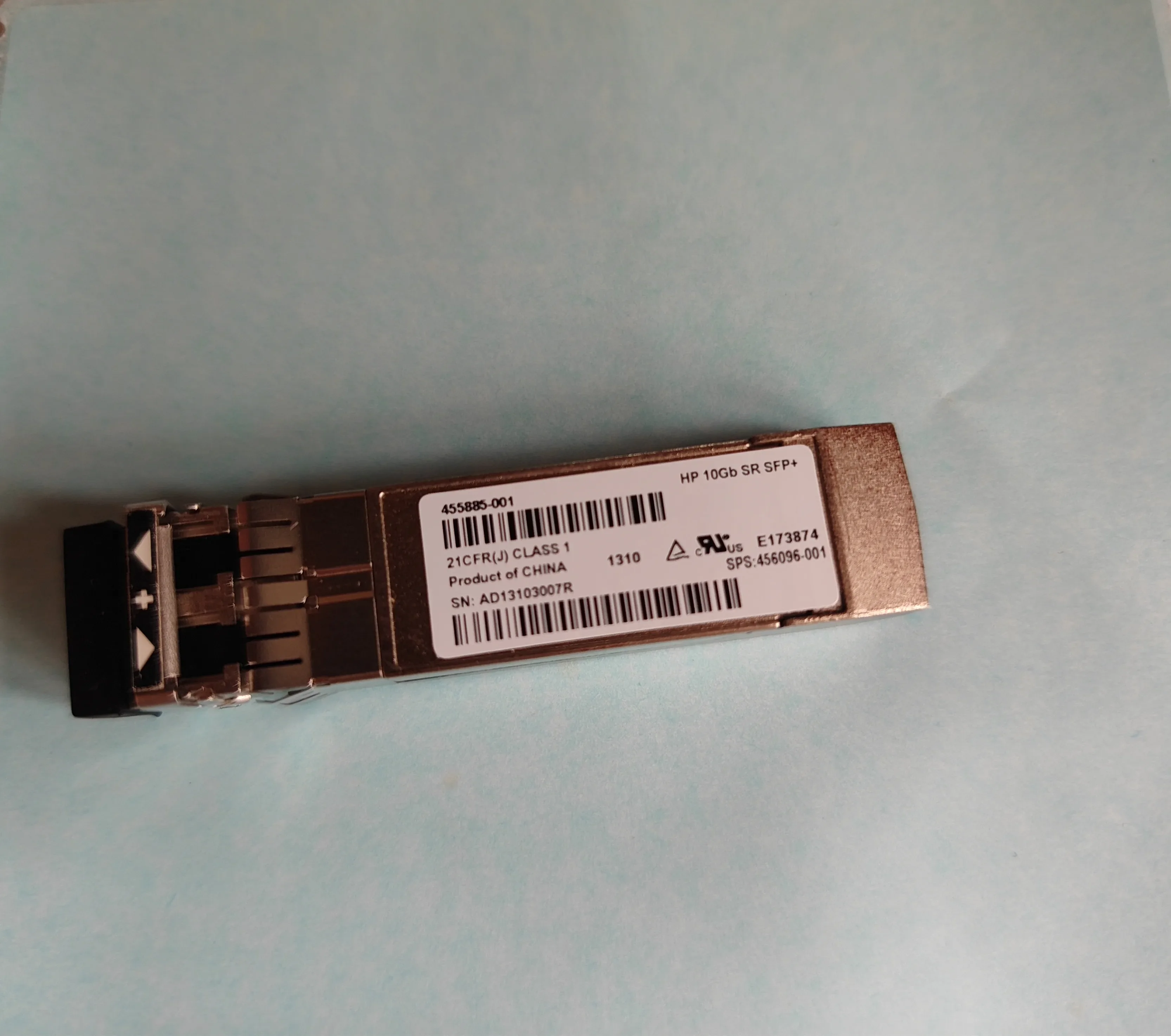 

Original New Fiber 10gb sfp 455883-b21 455885-001 456096-001 NC523/560FLR NC530 GEN8 GEN9 C7000 10g Network Optical Fiber Module