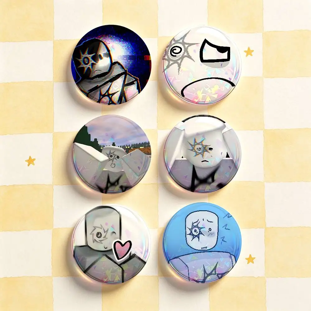 B-Broken Spawn Badges 25 32 44 58 75 mm Round Customizable Wholesale Fan goods Self-made fan freebies