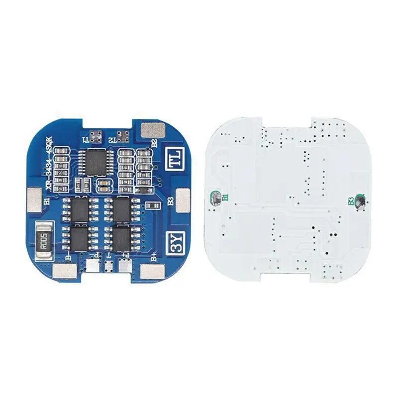L77A 2Pcs 4S 10A 14.8V 18650 Li- Lithium Battery Charge Board Sweeping Machine Solar Lithium Battery Protection Board