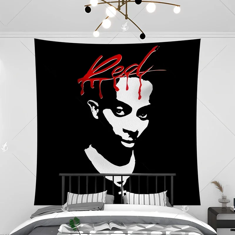 Playbois Carti Die Lits American Idiot Tapestry Painting Model Wall Hanging Home Décor Sofa Blanket # 0@