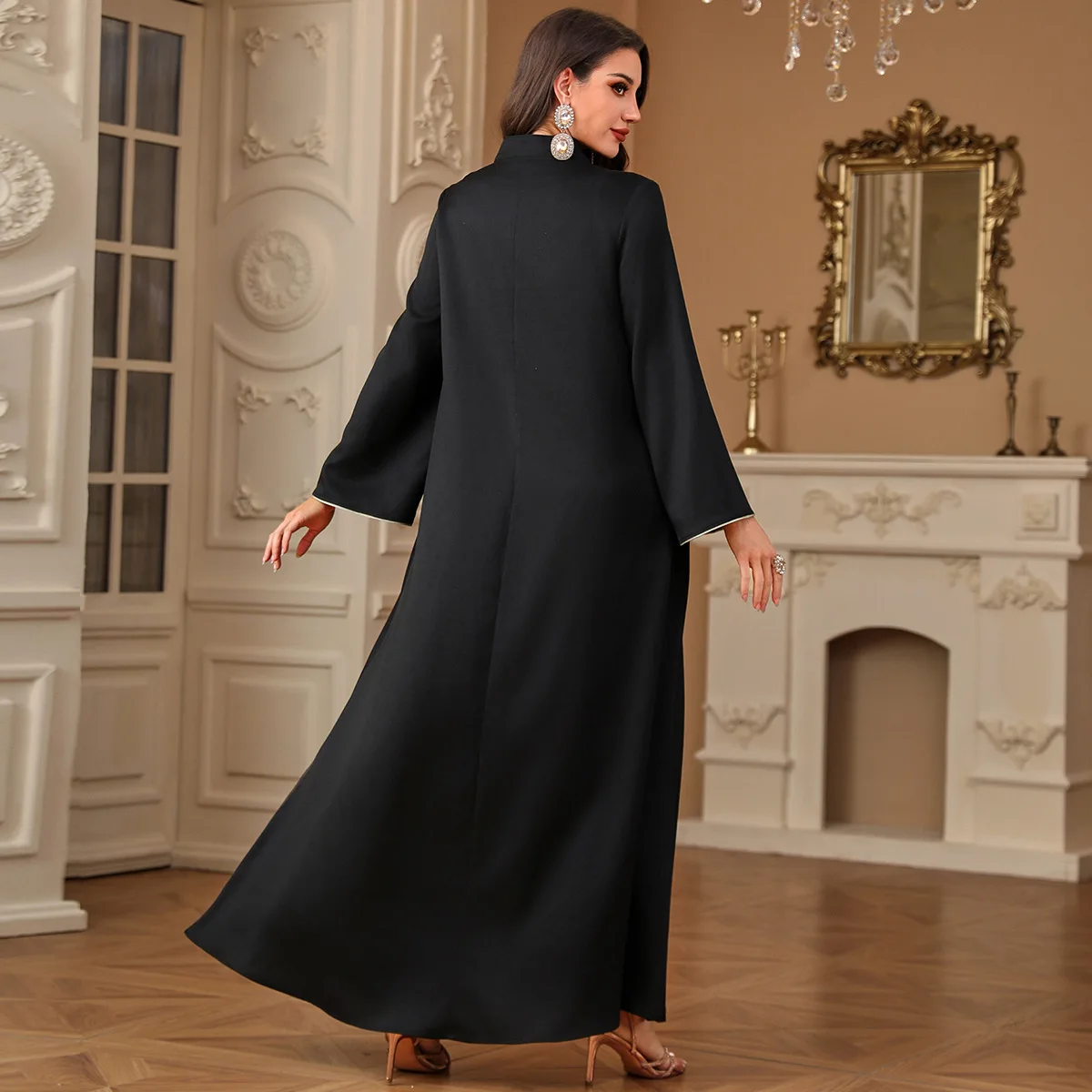 Ramadan Eid Abaya Turkey Islam Arabic Muslim Long Dress Kebaya African Dresses For Women Clothing Robe Musulmane Femme Vestidos