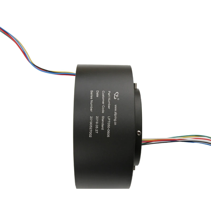 

Slip ring with hollow, 6 circuit 5A hole size 50mm,can be used wind generator slip