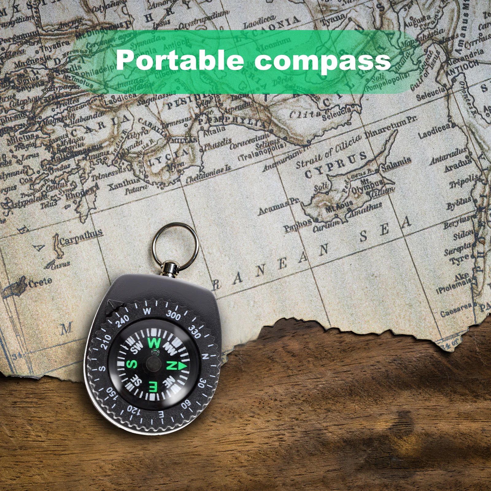 

2 pcs Portable Waterproof Compass For Watch Camping Survival Outdoor Navigation Pocket Camping Compass Hiking Gear Fishers