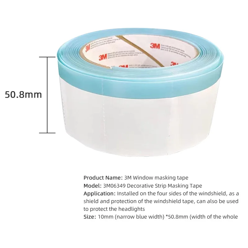 3M Tape 06349 Window Edge Tape Window Edge Flange Dividing Line Masking PN06349