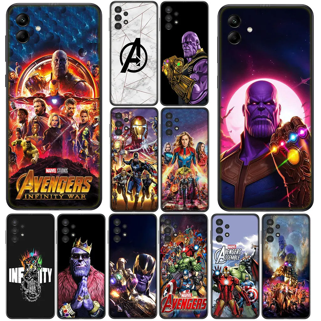 Чехол для телефона Avengers Endgame Marvel Thanos для Samsung Galaxy S25 S24 S23 Fe Ultra Plus S7 Edge A05 A06 A16 A55 A15 A35 Чехол для телефона Avengers Endgame Marvel Thanos для Samsung Galaxy S25 S24 S23 Fe Ultra Plus S7 Edge A05 A06 A16 A55 A15 A35