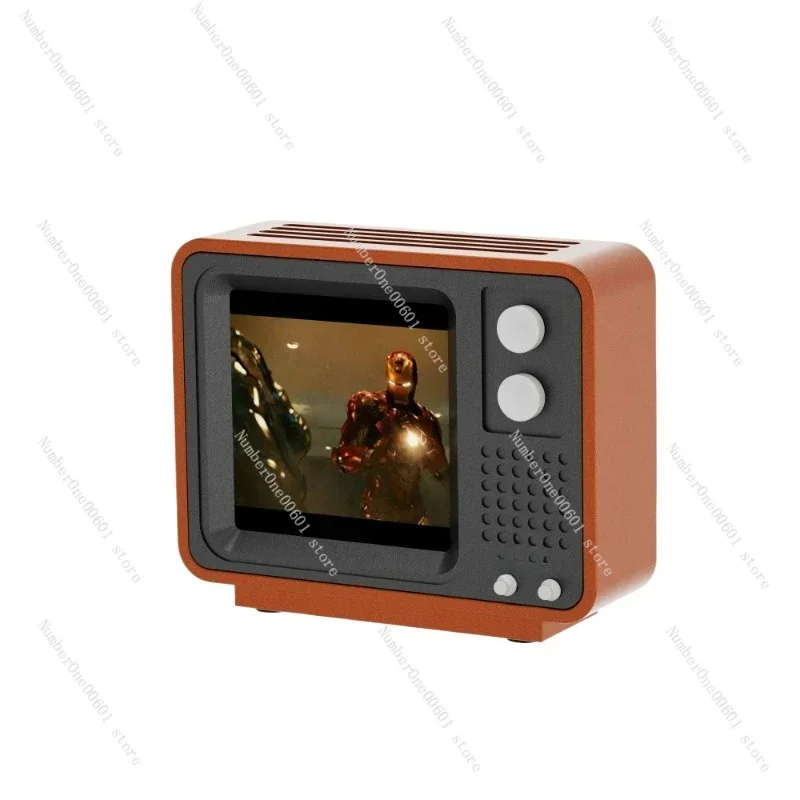 

Retro High-definition TV Desktop Display Multi-color Aluminum Alloy Version/acrylic Version