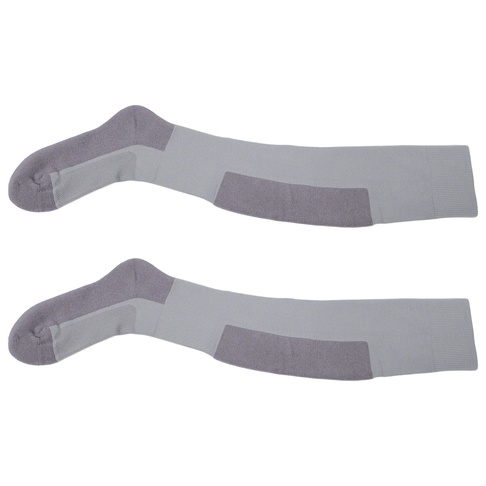 

1Pair Fencing Socks for Men and Over The Knee Athletic Stockings Cotton Long Hiking Socks 36-41 Seamless Long Sock