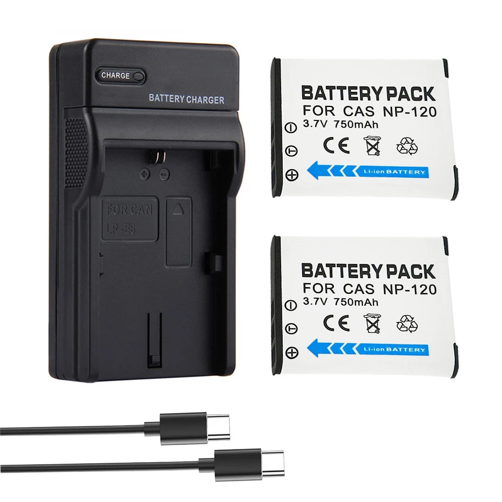 

750mAh NP-120 NP120 CNP-120 Camera Battery For Casio EX-S300 S200 ZS12 ZS10 ZS20 ZS15 ZS26 ZS30 Battery