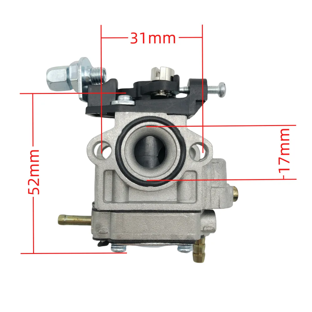 Suitable for MTD Troy‑Bilt 22cc, 23cc, 24cc, 25cc, 26cc, 33cc stroke trimmer 909-152 Carburetor