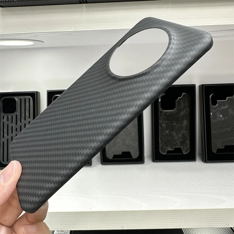 Luxury ultra light carbon fiber business frosted ultra-thin phone case for Honor Magic 6pro heat dissipation protection case