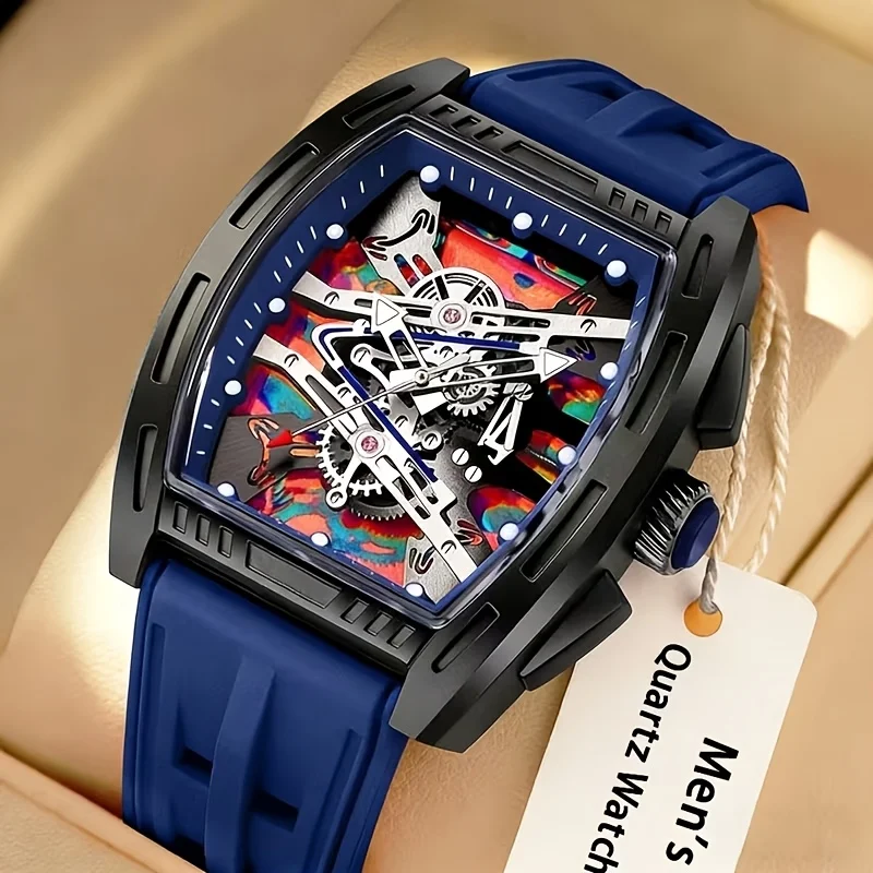 6-Piece Fashionable Casual Quartz Watch Set, Multi-Colored Watch Set, Perfect for Everyday Wear and Gift-Giving Occasions, Birthday Gifts and Holiday Gifts, the Perfect Gift