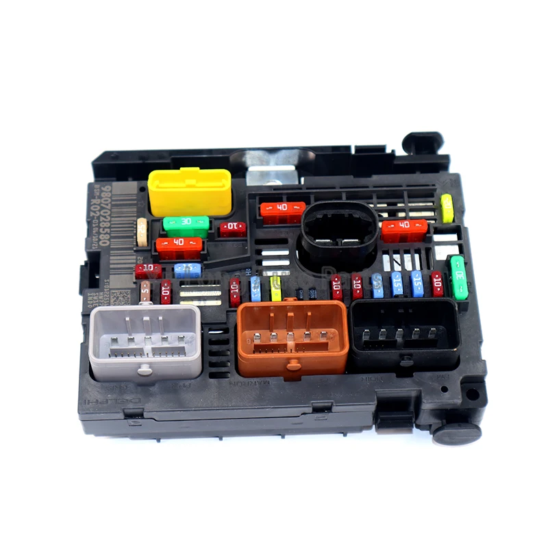 Car Engine Compartment Fuse Box For Peugeot 3008 5008 RCZ CITROEN C4 PICASSO C5 C6 BSM R02 R19 9807028580 Original Accessories