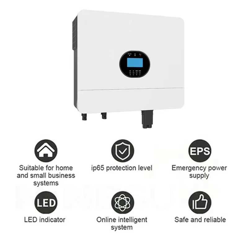 Growatt 3.5kw Solar Panel Char Controller 100a Mppt Grid Hybrid Solar Power Inverter 48v Input 230v Output 80a DC/AC Inverter