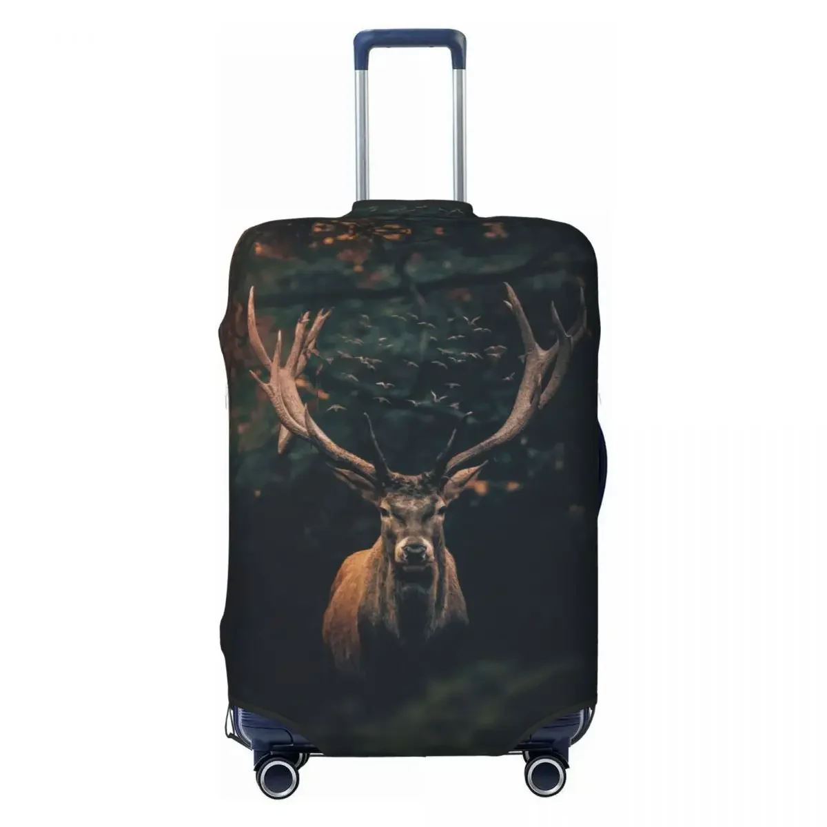 

Custom Dark Deer Luggage Cover Fashion Suitcase Protector Covers Suit For 18-32 inch