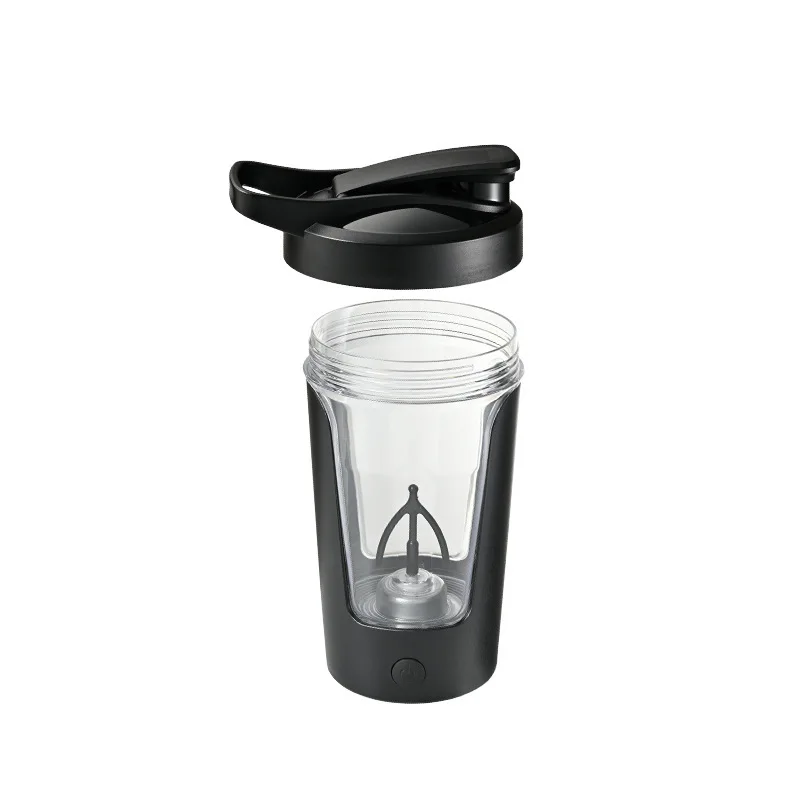 450ml Automatic Mixing Cup Portable Whey Protein Shaker Bottle USB Rechargeable Home Mixer Battery Powered Rotating Water Cup