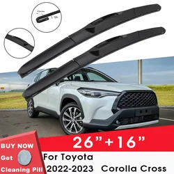 Car Wiper Blade Front Window Windshield Wiper For Toyota Corolla Cross 2022-2023 26