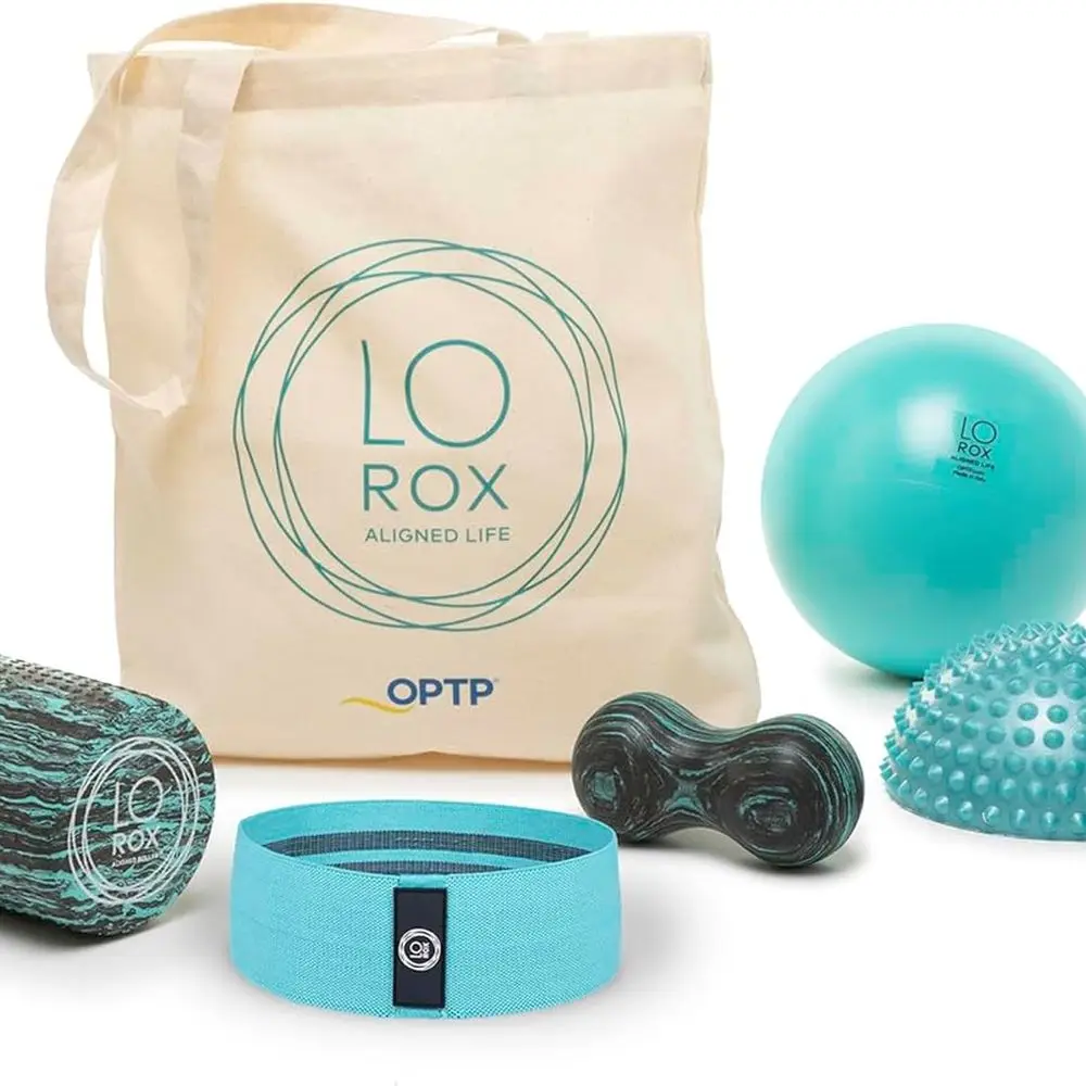 

Lauren Roxburgh's Complete Exercise & Self-Care Kit: Massage, Fitness, and Wellness Essentials