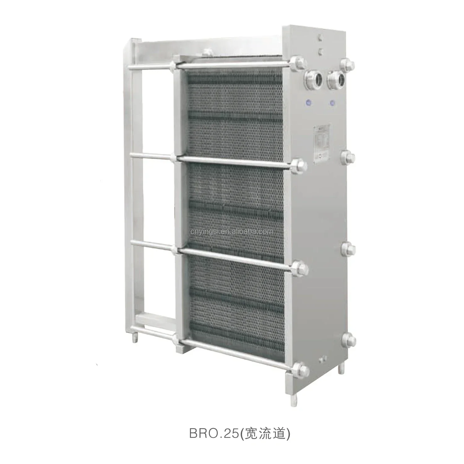 الفولاذ المقاوم للصدأ SS304 SS316L PHE مرحلة واحدة لوحة نوع مبادل حراري لتركيب الحليب