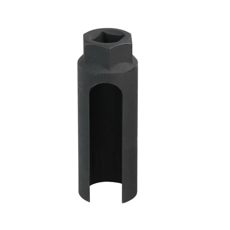 

ABBY-Universal Black O2 Oxygen Sensor Socket Tool 1/2 Inch Square Drive Removal Cxygen Sensing Socket Wrench Car Tools
