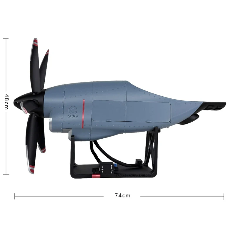 C130 Aviation Aircraft Turboprop Engine Model Kit Turbine Engine Model Toy