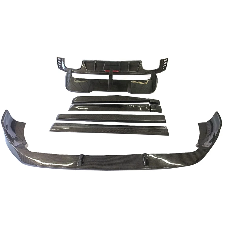 Auto car parts accessories carbon fiber body kit for audi Q8