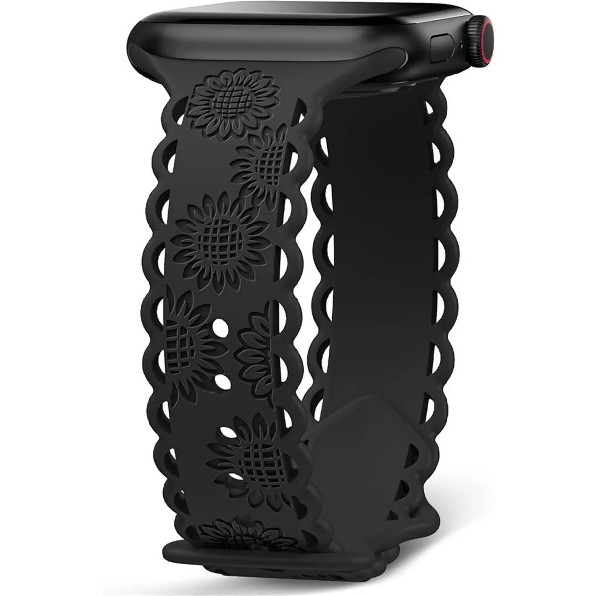 Watch Band For Iwatch 42/44/45/49mm 38/40/41mm Silicone Sports Fashion Watch Strap For Watch Series Ultra2 Se 9/8/7/6/5/4/3/2/1_voghion.com