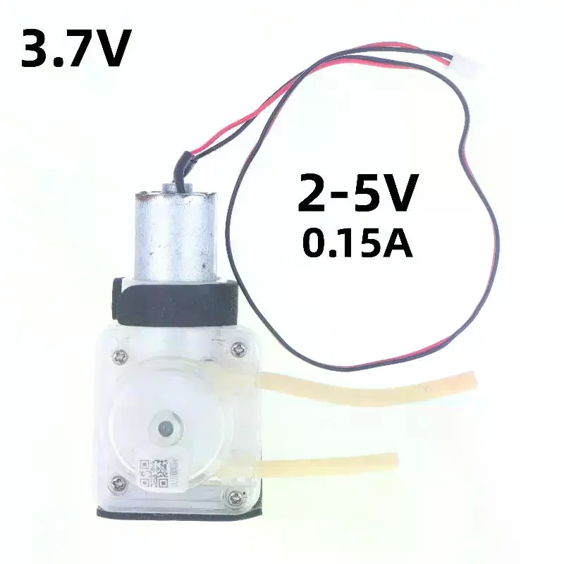 1Pcs Self Priming Pump Micro DC 3V 3.7V Peristaltic Water Pump Can Change Flow Direction Of Inlet And Outlet Small Liquid Pump