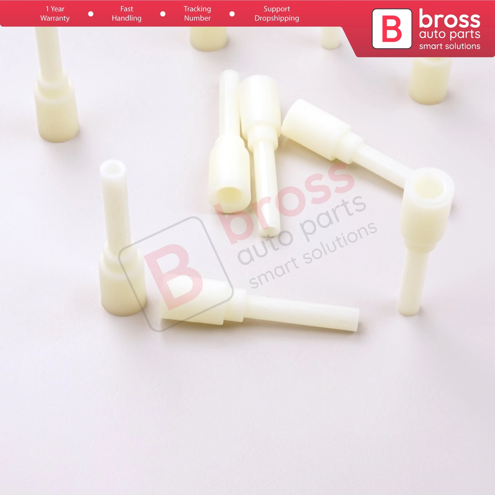 Bross Auto Parts BCP040 10 Pieces Cable End Rope Dowel for Window Regulator Winder Mechanism Type BCP040 Fast Handling