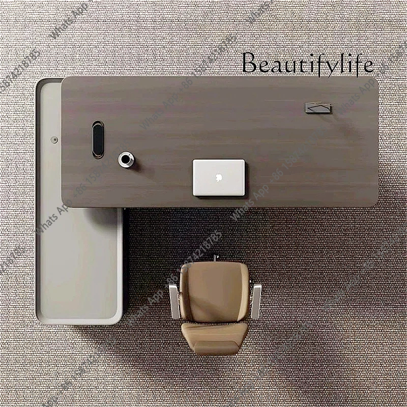 

M C Light Luxury Boss Table Modern European Executive Right Cabinet Gaming Desk Standing Designer Storage Bureau Meuble Furnitur