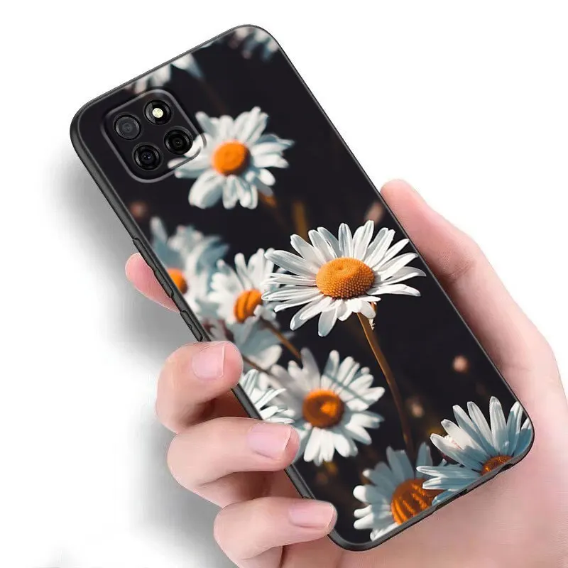 Summer Daisy Sunflower Phone Case For Samsung Galaxy A13 A22 A32 4G A53 A73 5G A21 A30 A50 A52 S A12 A23 A31 A33 A51 A70 A71 A72