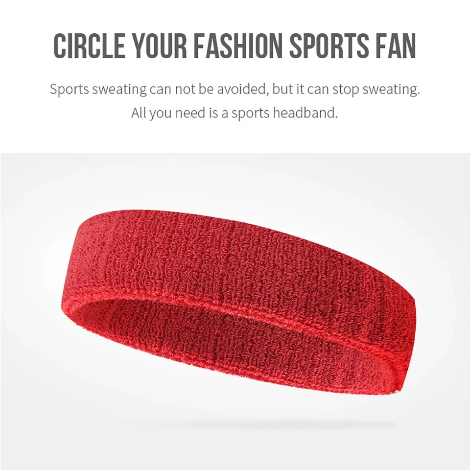 Sports Headband Breathable Sweat Absorbent Towel Sweat Guide Belt Rding Running Fitness Dance Antiperspirant