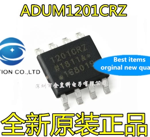 

10 шт. ADUM1201CRZ-RL7 1201CRZ SOIC-8 двухканальный цифровой изолятор в наличии 100% новый и оригинальный