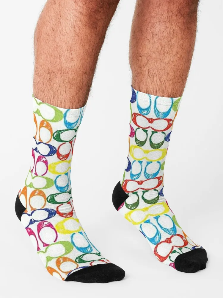 Sehr bunte Socken Lustige Socken Für Männer Mann Socken