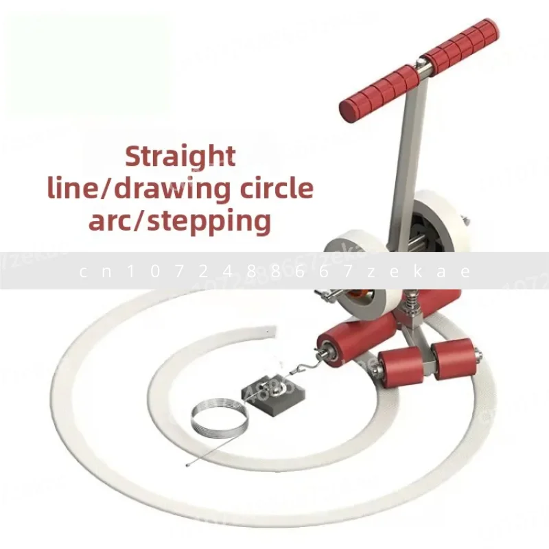 

Tape scribing machine floor basketball court parking lot road scribing