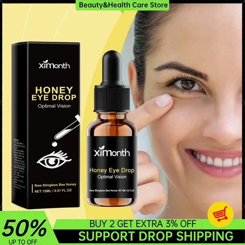 

Экстракт меда, капли для глаз, освежающий, увлажняющий, снимает усталость глаз, дискомфорт, улучшает сухость, зуд, размытое зрение, раствор для ухода за глазами