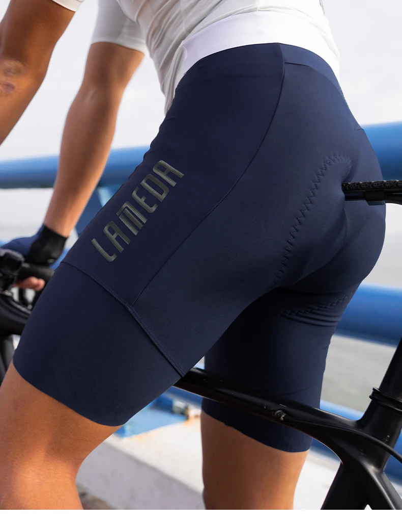 LAMEDA Pro Herren Fahrradshorts mit 3D-Schaumstoffpolsterung, stoßfest, für Straßen- und Mountainbikes, atmungsaktive Fahrradunterwäsche, Shorts, Hosen – Detail 18