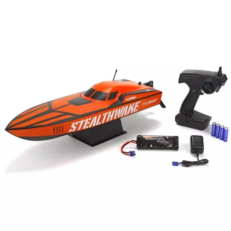 

PROBOAT Deep V RC Boat RTR Brushed Motor Simulation Fast Boat Waterproof Competitive Ship Model 2.4GHz RC Adult Water Toy Ship