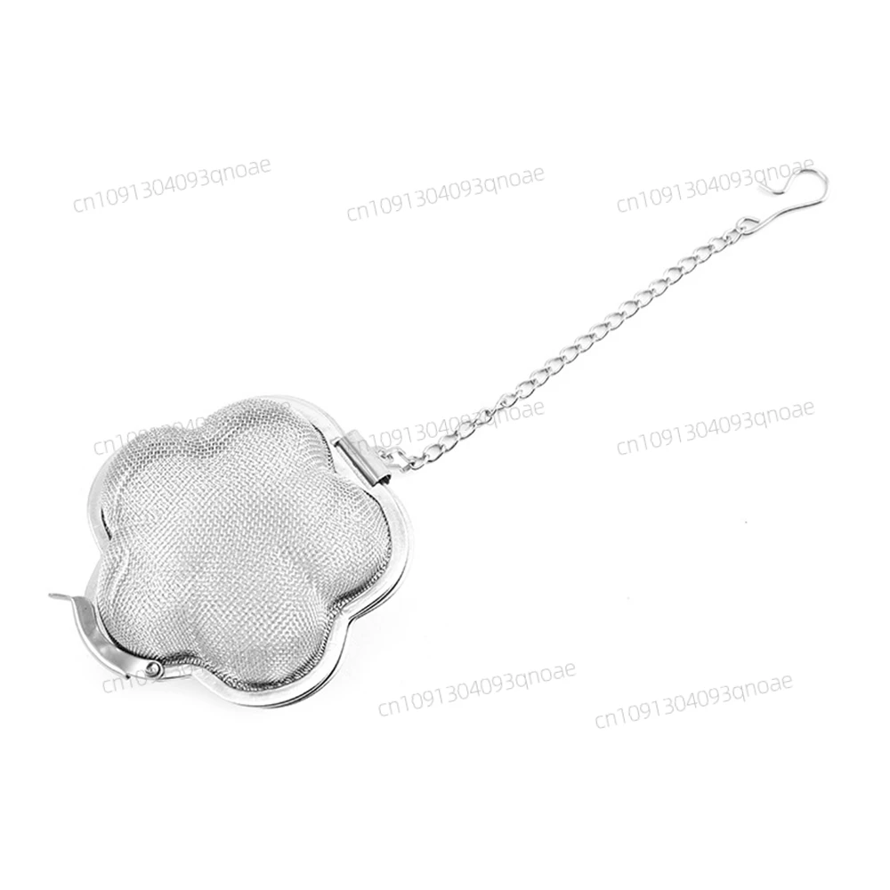 

10pcs Flower Shape Reusable Stainless Steel Fine Mesh Tea Infuser Ball for Loose Leaf Tea Straine