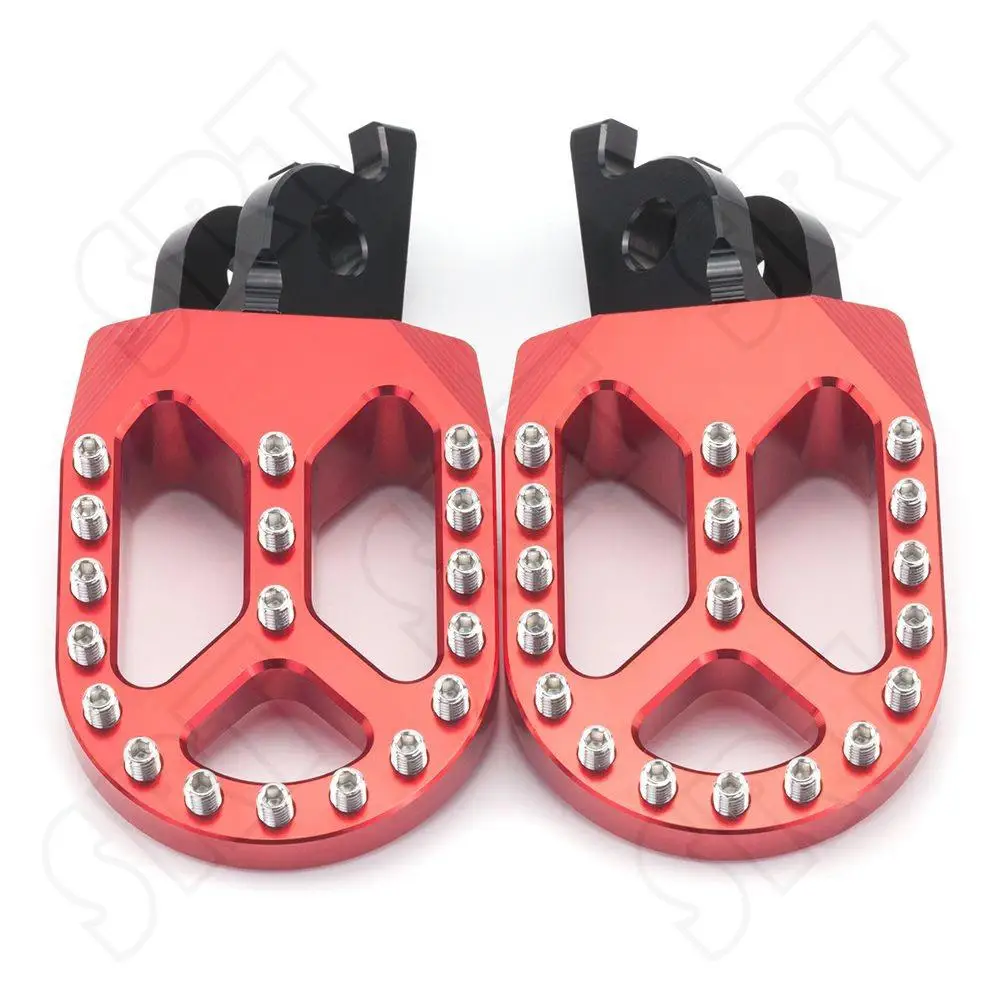 Fits for Honda CRF250RX CRF450RX 250R 450R 250X 450X 2004-2023 Motocross Accessories FootPegs Dirt Bike Foot Rests Pegs Pedals