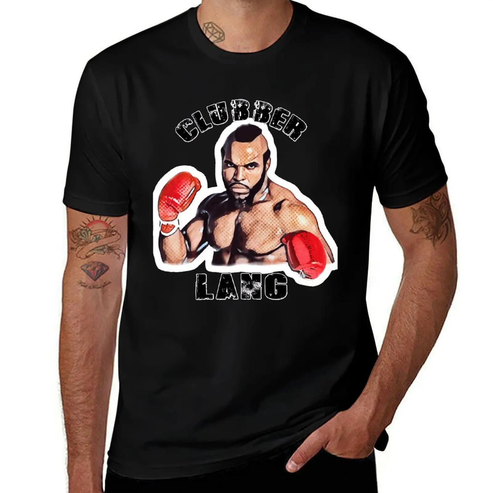Classic Clubber Lang T-Shirt Big Size Short Sleeve Casual Top