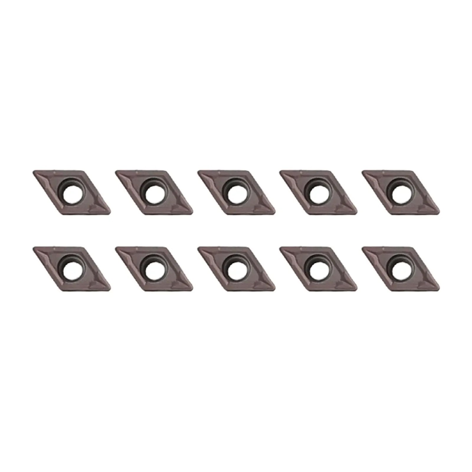 DCMT Carbide Inserts Carbide Inserts - DCMT070204 - DCMT21 51 - VP15TF For Stainless Steel Lathe Turning Tool Holder